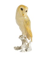 Barn Owl Bird Figurine Gift Boxed Artist Dean Kendrick Arora UK Natures ... - £33.18 GBP