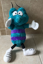 Charlotte Hornets NBA Plush Teal &amp; Purple Vintage 1994 &quot;Hugo the Hornet&quot; Mascot - £7.86 GBP