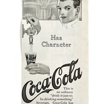 Coca Cola Coke 1913 Advertisement Soda Pop Fountain Has Character DWII9 - £31.28 GBP