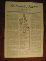 SATURDAY REVIEW magazine July 7 1928 Fabian Franklin Willliam Makepeace Thackery - £11.51 GBP