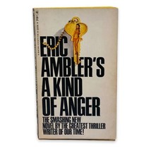 A Kind Of Anger Eric Ambler 1965 Edition Bantam Vintage Paperbook Thriller - £11.77 GBP