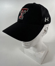 Texas Tech Red Raiders Under Armour Adjustable Hat Unisex Black Used - £6.97 GBP