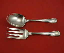 Old French by Gorham Sterling Silver Salad Serving Set 2pc FH AS Not Pcd 8 1/2" - £304.26 GBP