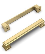 New Amerdeco 10 Pack Brushed Gold Cabinet Pulls 5 Inch Kitchen Cabinet F... - £29.70 GBP