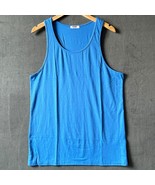 Coofandy Tank Top Blue Sleeveless Y-Back Gym Fitness T-Shirt - Men&#39;s Siz... - $16.82 CAD