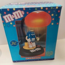 M&amp;M&#39;s Collectible Talking Animated Lighted Desk Lamp New Open Box Tested Works - $64.35