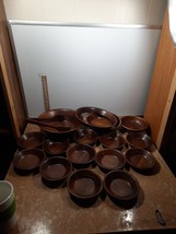 Burl Walnut Black Walnut Ozark Wood Bowls 12 6in, 1 7in 1 10in 1 11un &amp; ... - £17.14 GBP