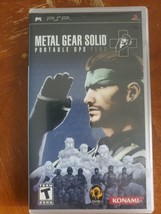 Metal Gear Solid Portable Ops Plus - Sony Playstation Portable Authentic... - £24.98 GBP