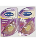 2x Dr Scholls Stylish Step Hidden Arch Support Women Helps Prevent Arch ... - $28.75