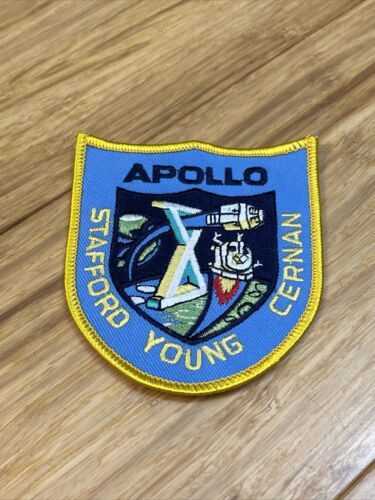 Apollo Patch X  Space Program Stafford Young Cernan KG JD - $9.90