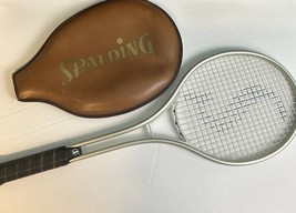 Vintage Aluminum 4 1/2M Spalding Tennis Racquet - $16.18