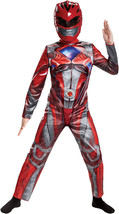 Disguise Red Power Ranger Costume 10-12  Kids Power Rangers Red Ranger Costume   - £81.82 GBP