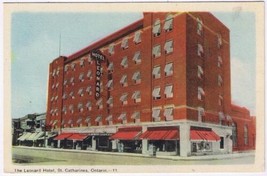 Postcard The Leonard Hotel St Catherines Ontario - £3.88 GBP