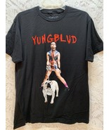 Yungblud Men&#39;s Concert Unisex Black Graphic T-shirt Size Large - £18.25 GBP