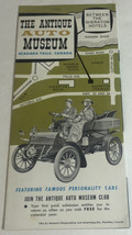 Vintage Antique Auto Museum Brochure Niagara Falls Canada BRO12 - £10.00 GBP