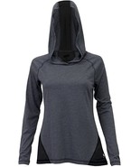 Soffe Donna Colorate Felpa con Cappuccio, Grigio Erica / Nero, x-Small - $20.28 CAD