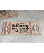 BAD COMPANY 1976 UNUSED CONCERT TICKET BILL GRAHAM SELLAND ARENA Paul Ro... - £10.26 GBP
