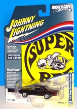 Johnny Lightning 2022 Muscle Cars USA 1970 Dodge Coronet Super Bee Black - £7.82 GBP