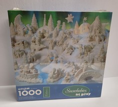 Springbok - Snowbabies at Play Jigsaw Puzzle 1000 Piece New &amp; Sealed Retired - £10.89 GBP