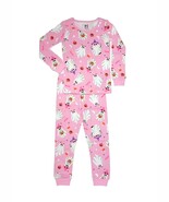 Toddler Girl&#39;s Glow-in-the-Dark Ghosts Pink Print Halloween Pajama Set - $22.99
