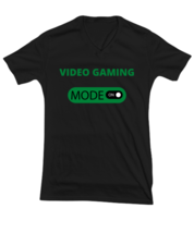 Video Gaming, Black Vneck Tee. Model 64027 - £23.97 GBP