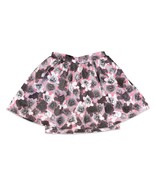 Juicy Couture Pink Gray White Floral Layered Mini Bubble Tulle Skirt Size 4 - $35.82 CAD