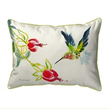 Betsy Drake Betsy&#39;s Hummingbird Extra Large 20 X 24 Indoor Outdoor Pillow - £54.37 GBP