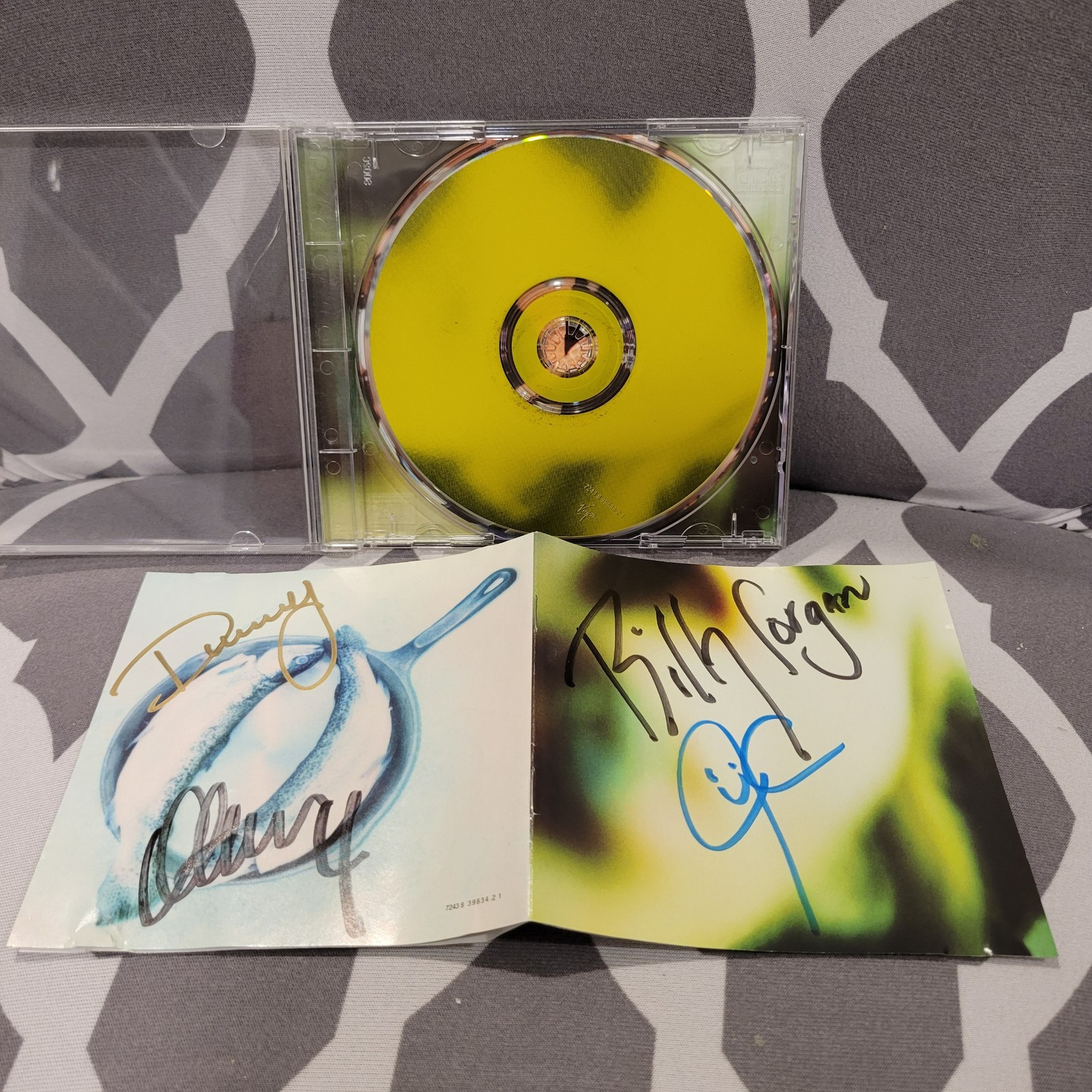 Smashing Pumpkins signed CD Pisces Iscariot, 4 members,  Original, Vinta... - $175.00