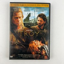 Troy (Two-Disc Full Screen Edition) DVD Brad Pitt, Eric Bana, Orlando Bloom - £3.87 GBP