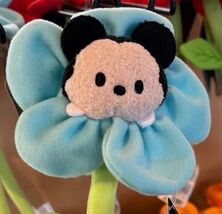 Disney Parks Character Flower Bendable Plushy Mickey Mouse Blue - $27.99