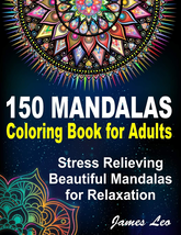 150 Mandalas Coloring Book for Adults Stress Relieving Beautiful Mandala... - $11.69