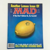 Mad Magazine June 1988 No. 279 Another Lemon Issue FN Fine 6.0 - £10.50 GBP