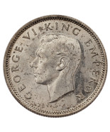 1943 Nuova Zelanda 6 Pence Fior di Conio Condizioni Km#8 Argento Moneta - $55.07