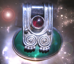 HAUNTED AMULET CLEAR PATH SILVA VIA MANY GIFTS ADVANCED MAGICK 7 SCHOLARS image 2