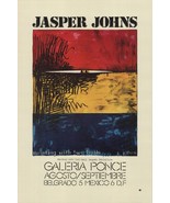 JASPER JOHNS Painting with Two Balls 27.5&quot; x 18.25&quot; Offset Lithograph Po... - $613.18 CAD