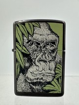Zippo Barrett Smythe Gorilla Endangered Animals Vintage Lighter 1994 Unfired - £83.52 GBP
