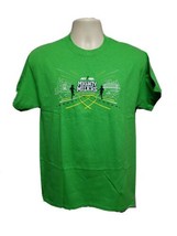 NYRR New York Road Runners Mighty Milers Run for Life Adult Medium Green TShirt - £15.40 GBP