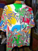 Robert Graham Men's Tres Palms Short Sleeve Shirt Size 3XL image 4