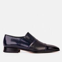 Vinci The Everest Navy Leather Cap Toe Dress Loafer Men Shoe image 2
