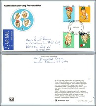 1981 AUSTRALIA FDC Cover - Australian Sporting Personalities, Eastwood T14 - £2.31 GBP