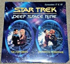 STAR TREK: DS9 LaserDisc AND Original Enterprise 35MM Slide!  Eps. 17 &amp; 18 1993 - £18.16 GBP