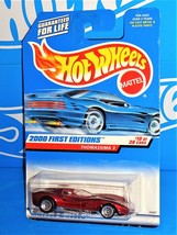 Hot Wheels 2000 First Editions #10 Thomassima 3 Red w/ No Side Tampos WSPs - £2.32 GBP