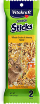 Vitakraft Whole Grain and Honey Rabbit Crunch Sticks - Triple Baked Natural Trea - £4.65 GBP+