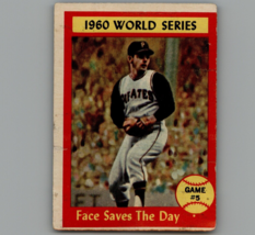 1961 Topps Set-Break #310 - 1960 World Series Game 5 - Face Saves The Day -*2045 - £3.15 GBP