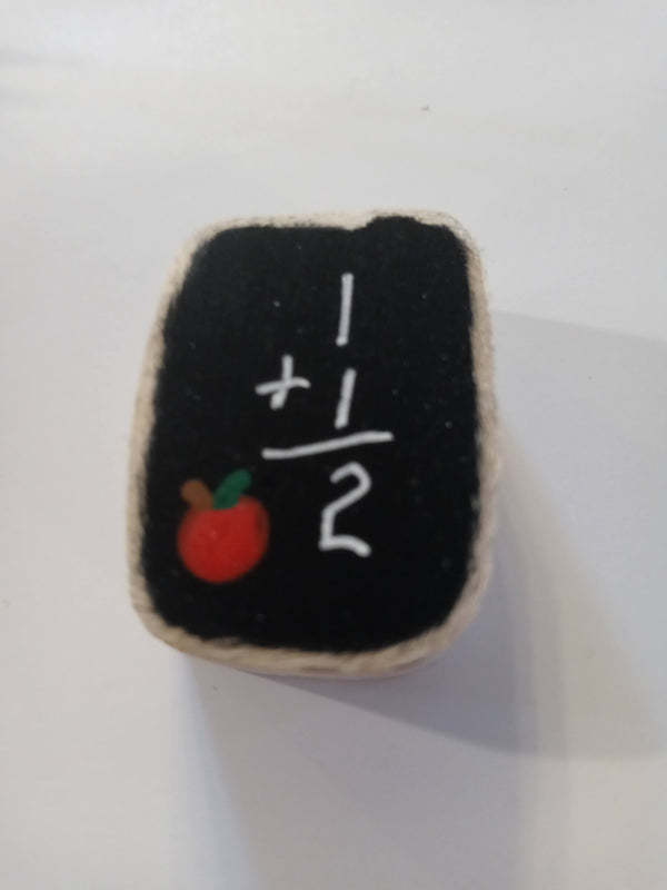 Handmade wooden miniature Chalk Board - $2.95