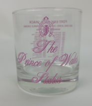 Vtg Prince of Wales Stakes Fort Erie Race Track Rocks Drinking Glass 1991 - £7.00 GBP