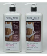 (2-Pack) PURE &amp; TONE ~ Firm Renew Soften Anti-Aging AGE DEFY RETINOL BOD... - €37,74 EUR