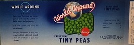 World Around Uncirculated Can Label Early June Tiny Peas Kb Paulk Gro Oo... - €7,80 EUR