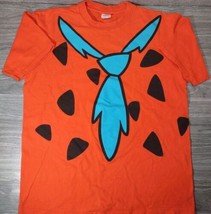 Fred Flintstone T-Shirt Cartoon Costume Single Stitch Vtg AOP Halloween ... - $44.96