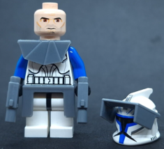 Lego Star Wars sw0194 Clone Trooper Captain Rex 7675 Phase 1 Minifigure - £77.00 GBP